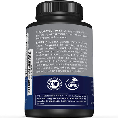 Premium Nerve Support Supplement – with Alpha Lipoic Acid (ALA) 600 mg, Acetyl-L-Carnitine (ALC) & Benfotiamine - Nerve Support Formula for Healthy Circulation, Feet, Hands & Toes - 60 Capsules Sunergetic