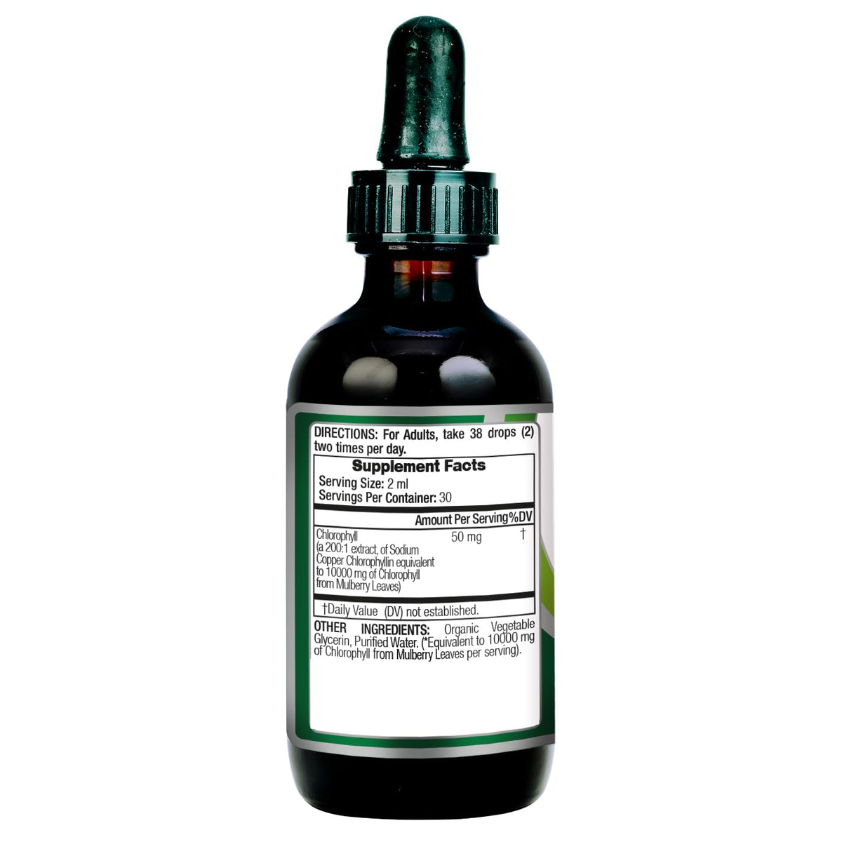 FITO MEDIC'S Lab | Liquid Chlorophyll | Chlorophyll Liquid Drops | 50 mg 200:1 Ratio Extract per Serving. FITO MEDIC'S