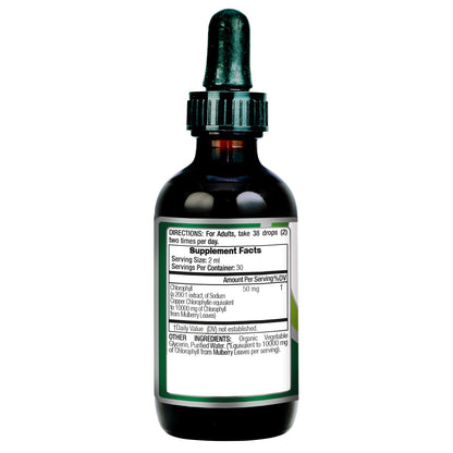 FITO MEDIC'S Lab | Liquid Chlorophyll | Chlorophyll Liquid Drops | 50 mg 200:1 Ratio Extract per Serving. FITO MEDIC'S