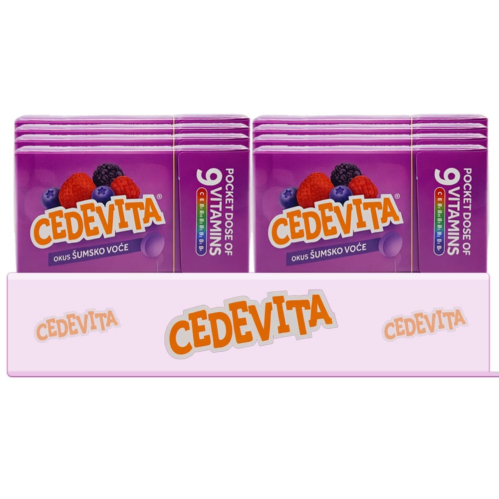 Cedevita Multivitamin Healthy and Sweet Candies - Pack of 8 (Forest Fruit) SORINA buy australia supplements