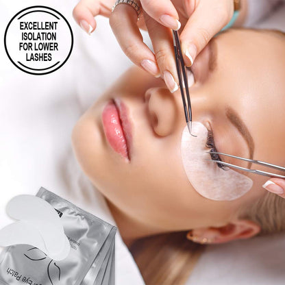Ocim 100 Pairs Under Eye Pads Lash Extensions,Hydrogel Gel Eye Patches for Lashes Extension/Eyelash Tinting Ocim