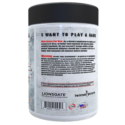 Insane Labz Saw® Bloodbath, Non-Stim Pump Pre Workout Powder with Nitrosigine®, OxyGold™, Agmatine Sulfate, L-Citrulline and Betainne Anhydrous, 40 Srvgs (Grape)