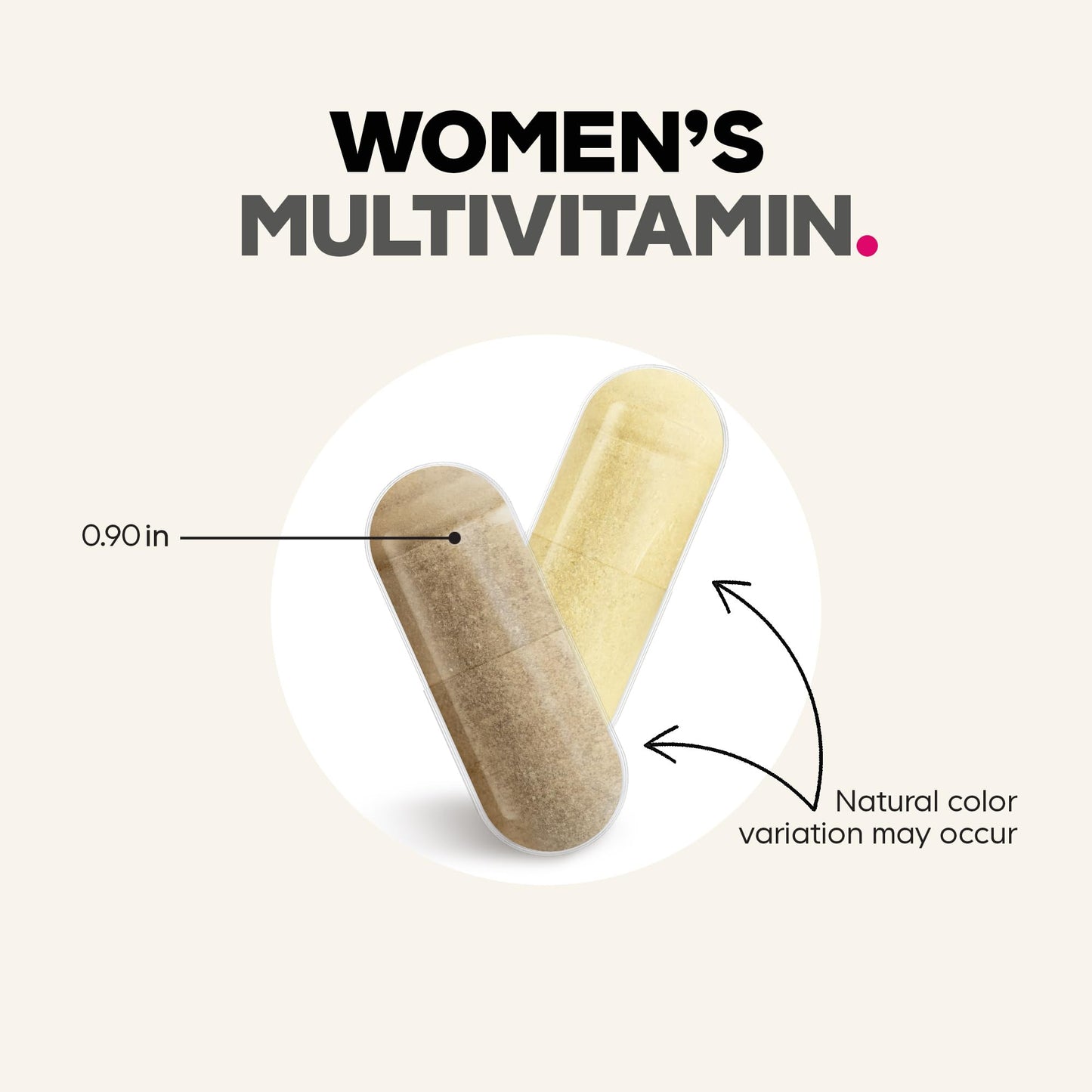 Codeage Women’s Daily Multivitamin, 25+ Vitamins & Minerals, Fermented, Organic Whole Foods, Probiotics Supplement - Vitamin A, B, C, D, E & K, Omega 3, Zinc – Vegan - 120 Capsules