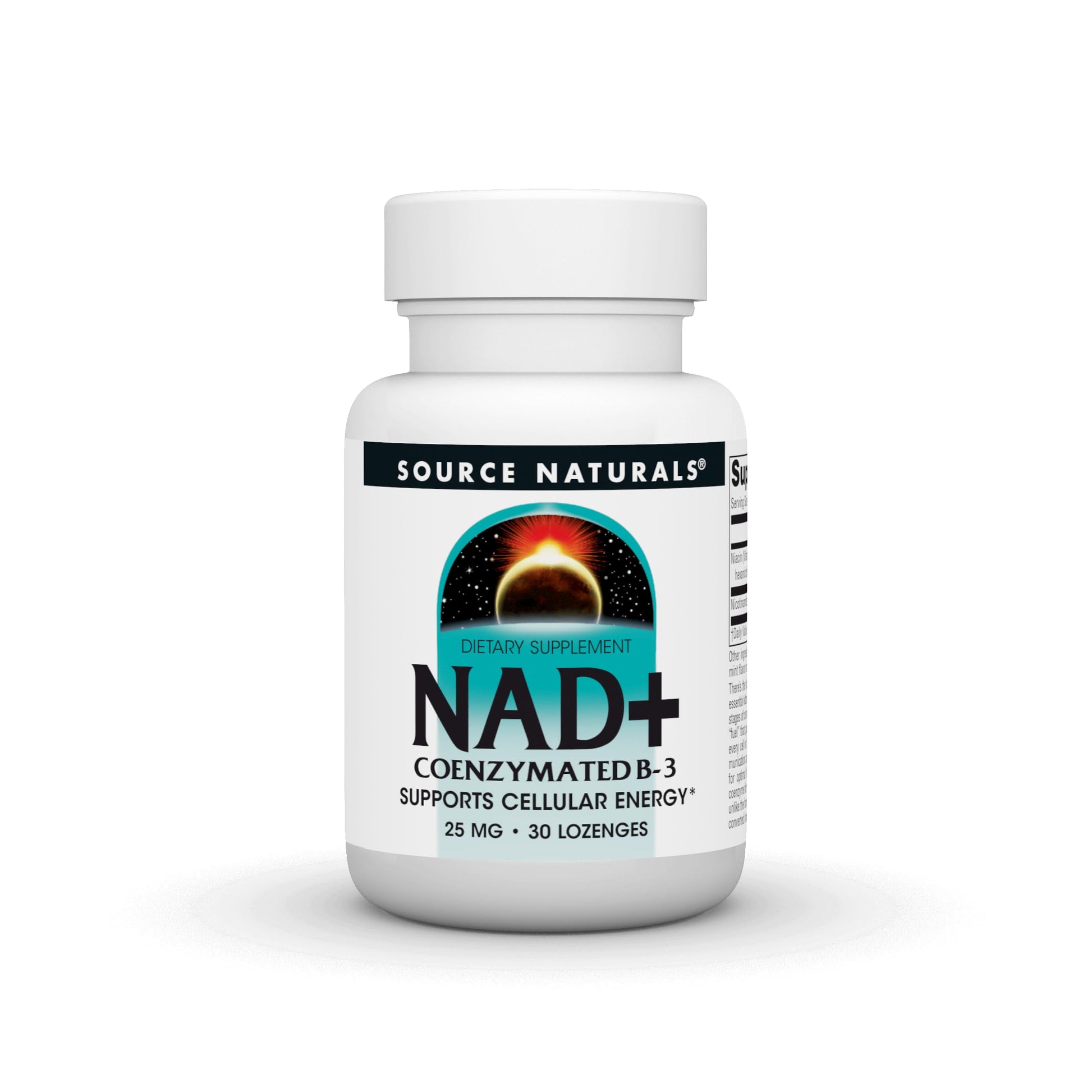 Source Naturals NAD+, Coenzymated B-3, Supports Cellular Energy*, 25 mg - 30 Lozenges Source Naturals buy australia supplements
