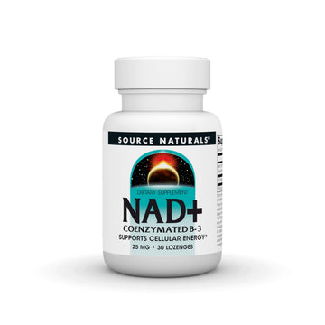 Source Naturals NAD+, Coenzymated B-3, Supports Cellular Energy*, 25 mg - 30 Lozenges Source Naturals buy australia supplements