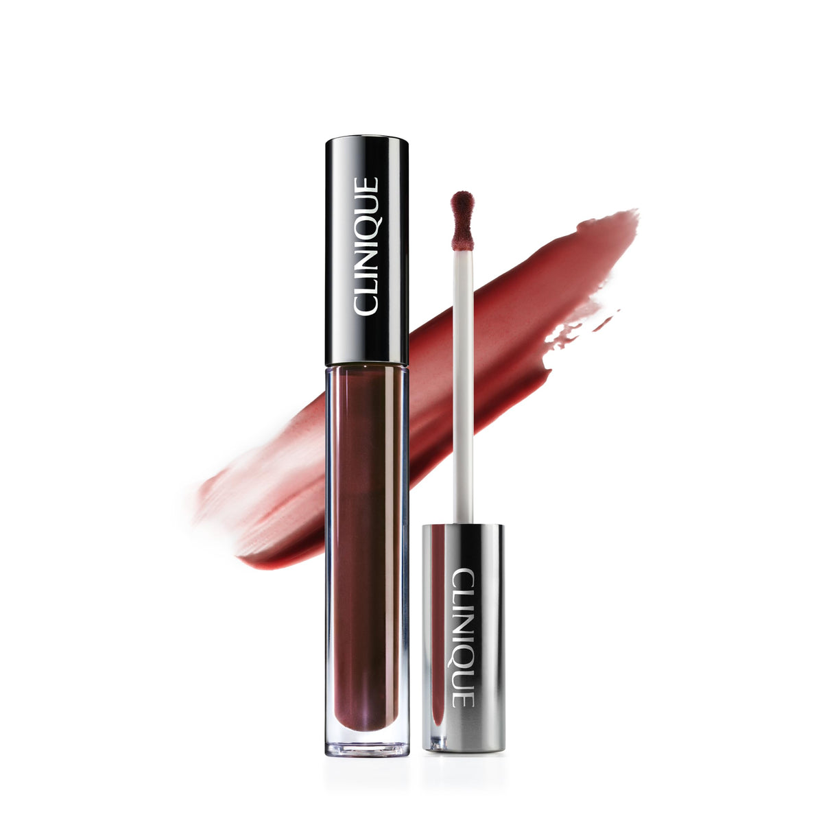 Clinique Pop Plush Creamy Lip Gloss With Hyaluronic Acid + Blend of Avocado, Aloe + Shea Butter | Hydrating + High Shine, Black Honey Pop, 0.11 Fl Oz Clinique