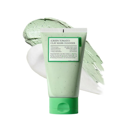 FULLY Green Tomato Pore Clay Mask Cleanser for Deep Cleansing, 4.05 fl oz FULLY