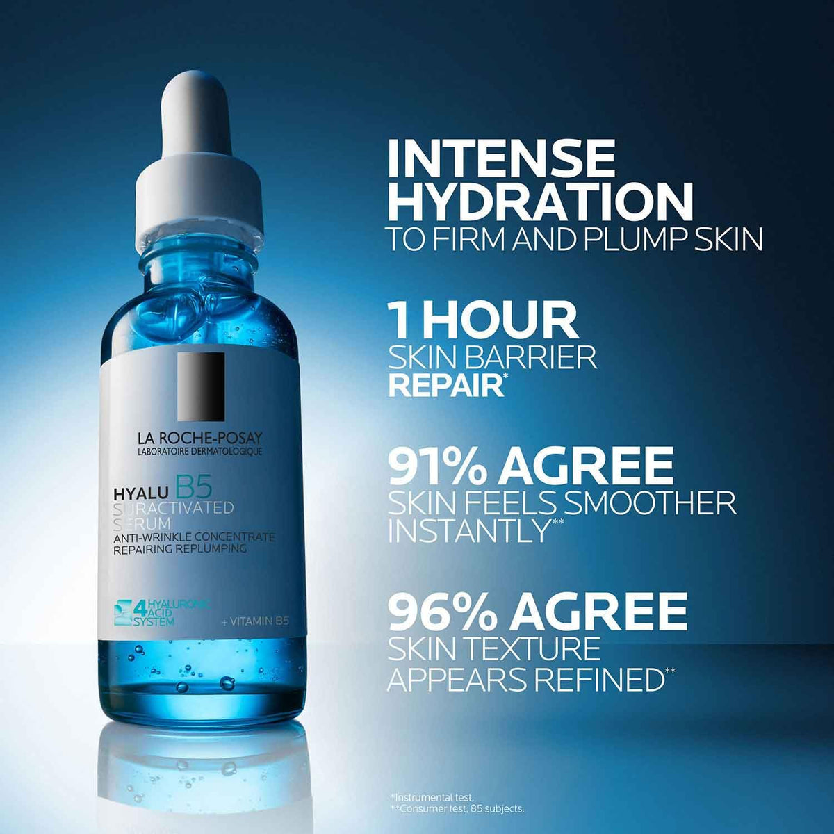 La Roche Posay Hyalu B5 Hyaluronic Acid Serum for Face, Anti-Aging, 1 oz La Roche-Posay