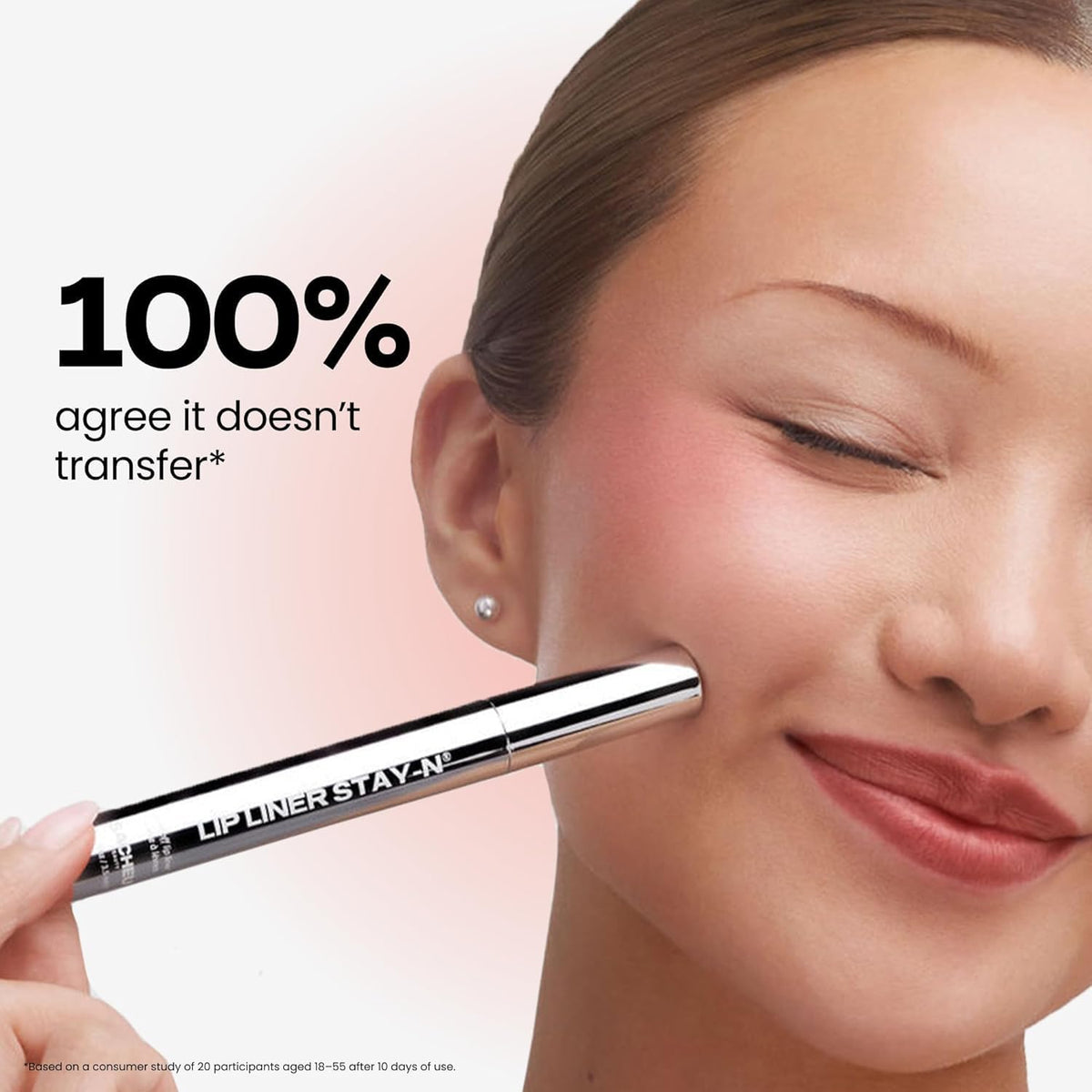 Sacheu Lip Liner STAY-N Peel Off Lip Stain, Longwear, p-INKED Sacheu