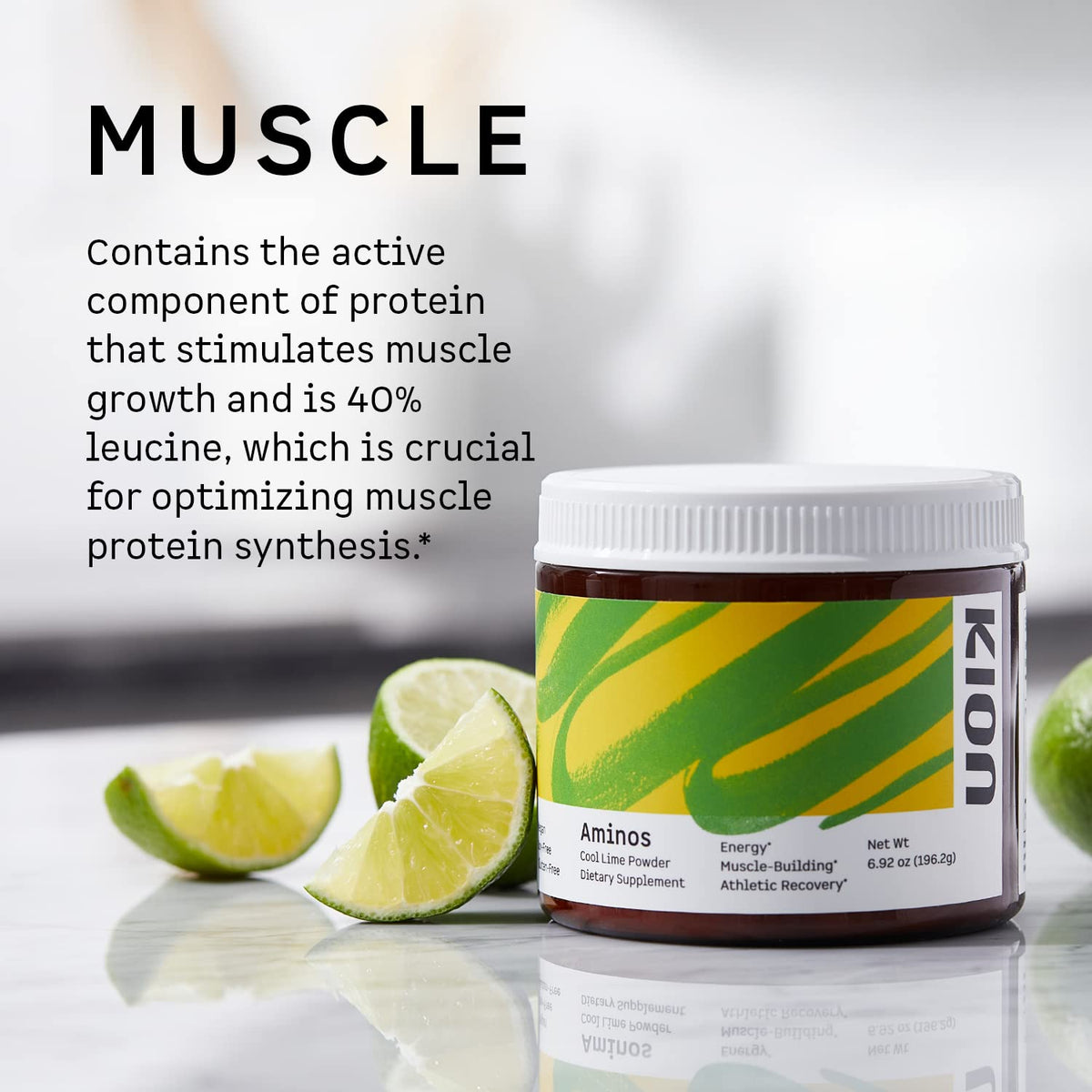 Kion Aminos Essential Amino Acids Powder - Amino Acid Nutritional Supplements, Aminos Powder, Essential Amino Energy No Caffeine, EAAs Amino Acids Powder Kion