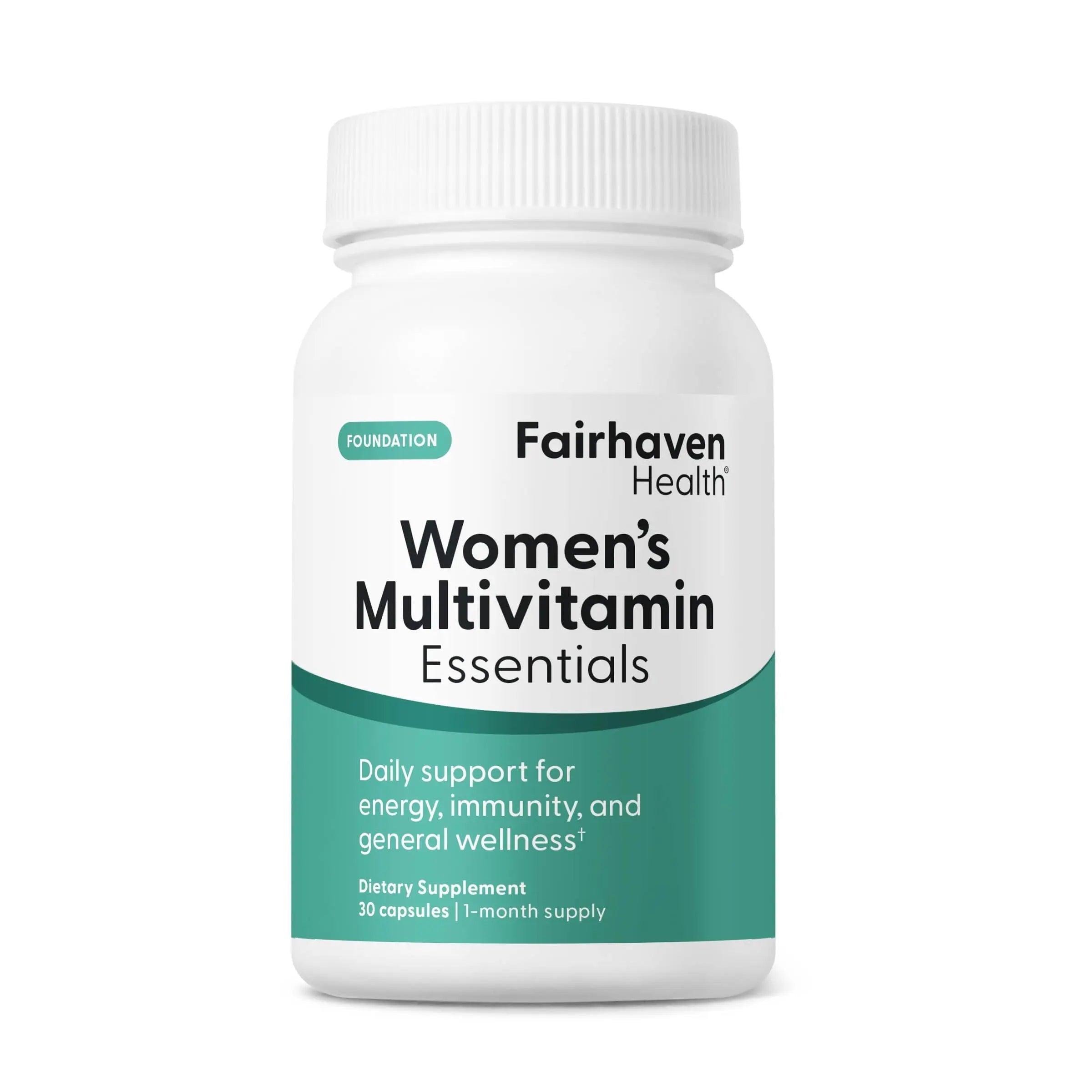 Fairhaven Health Womens Multivitamin Essentials | Once Daily Multivitamin for Women Support for Energy, Immune Health, Eye Health, Hormone Balance | Fairhaven Health buy australia supplements