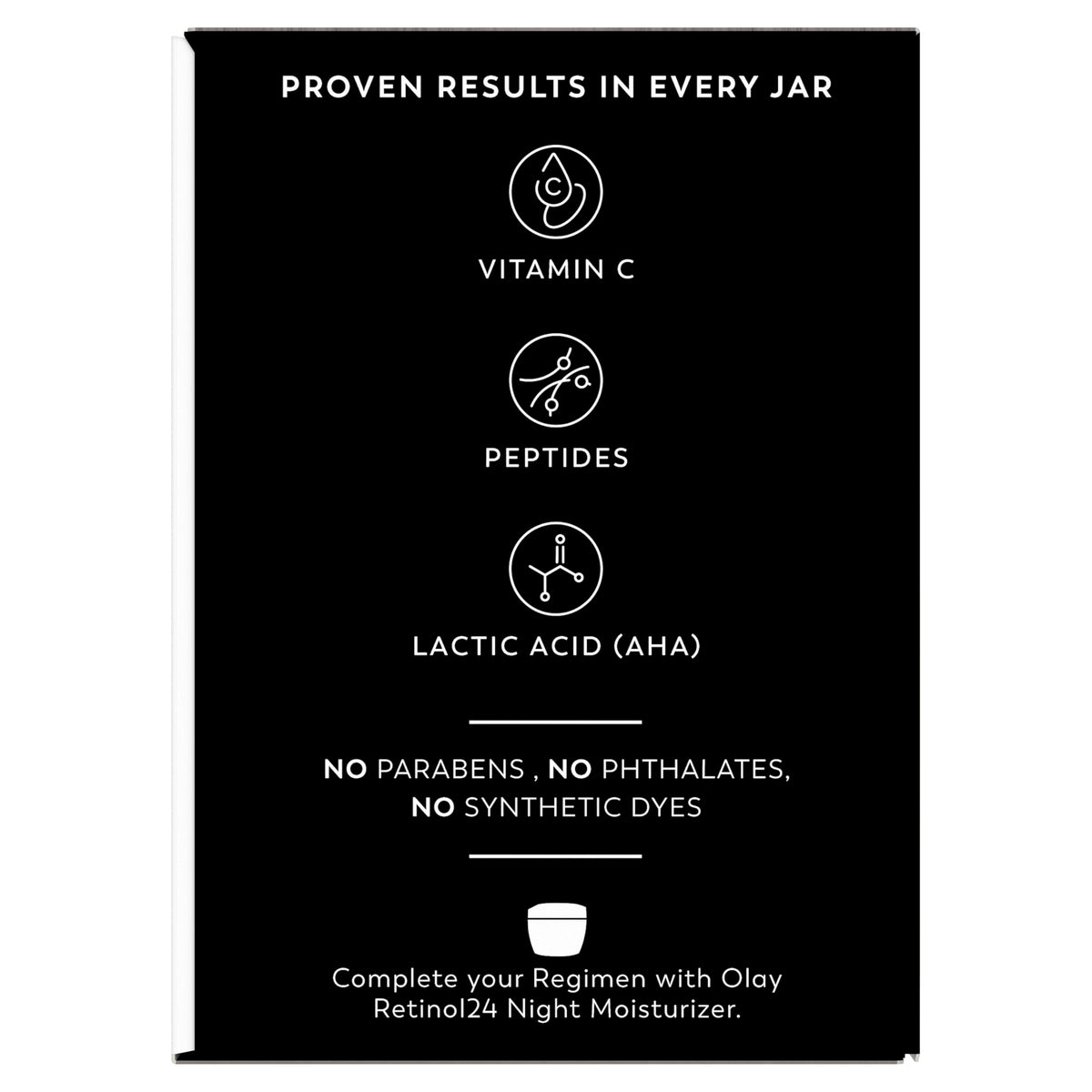 Olay, Vitamin C MAX Face Moisturizer, Brightening Cream for Women, Hydrating, Evens Tone, Dark Spot and Hyperpigmentation Reduction, Glowing Skin Care - Niaciniamide, Peptides, 1.7 Ounce Olay
