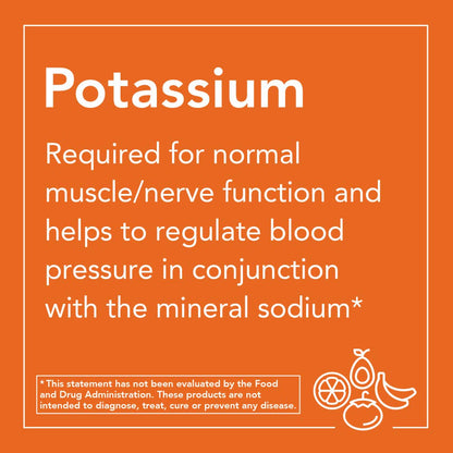 NOW Potassium Citrate 99 mg,180 Capsules Gsupps Australia