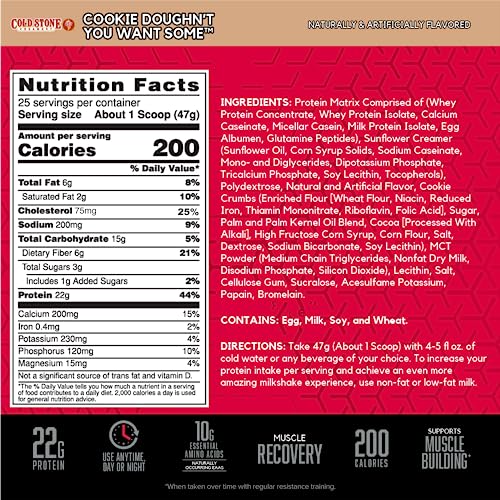 BSN Syntha-6 Whey Protein Powder, Cold Stone Creamery- Cookie Doughn't You Want BSN buy australia supplements