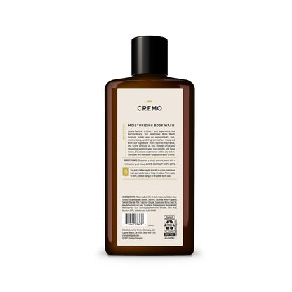 Cremo Body Wash for Men, Rich-Lathering Italian Bergamot, 16 Fl Oz Cremo