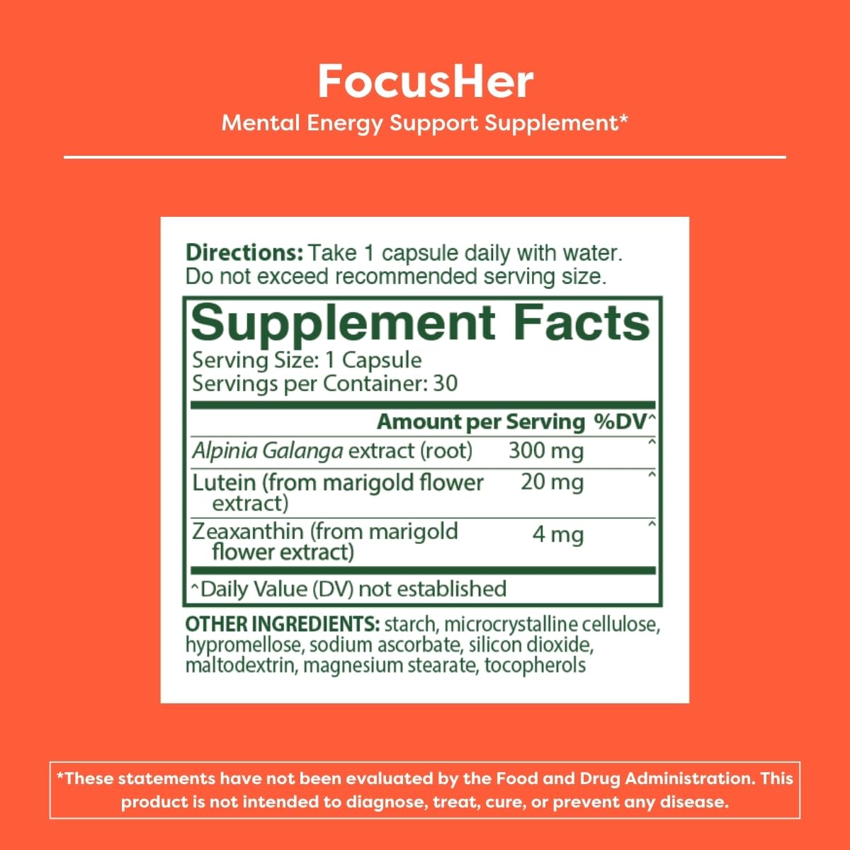 MENOLABS® FocusHer™ Mental Energy Support Supplement – Caffeine-Free Focus, Concentration & Memory – enXtra® & Lutemax 2020® – Menopause, Brain & Eye Health – 30 Capsules, 30-Day Supply MENOLABS buy australia supplements