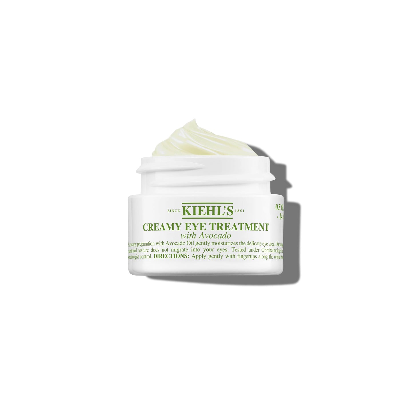 Kiehl's Avocado Eye Treatment, Nourishing and Hydrating Eye Cream, Avocado Oil and Caffeine to Energize and Invigorate Skin, Tired Eyes Kiehl's
