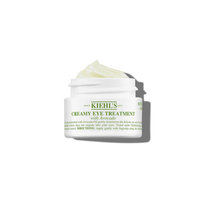 Kiehl's Avocado Eye Treatment, Nourishing and Hydrating Eye Cream, Avocado Oil and Caffeine to Energize and Invigorate Skin, Tired Eyes Kiehl's