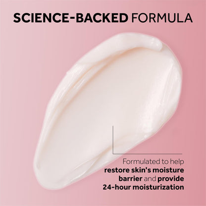 No7 Restore & Renew Multi Action Night Cream for Face & Neck - Nighttime Face Moisturizer with Collagen Peptides No7