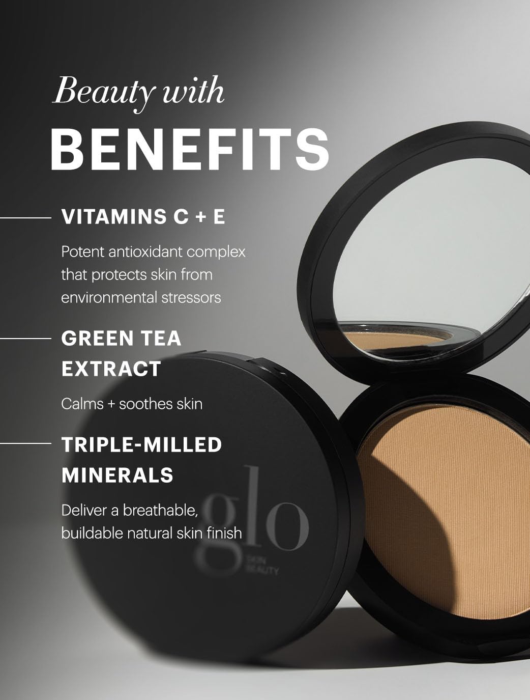 Glo Skin Beauty Pressed Base Powder Foundation, Tawny Fair 0.92 oz Glo Skin Beauty