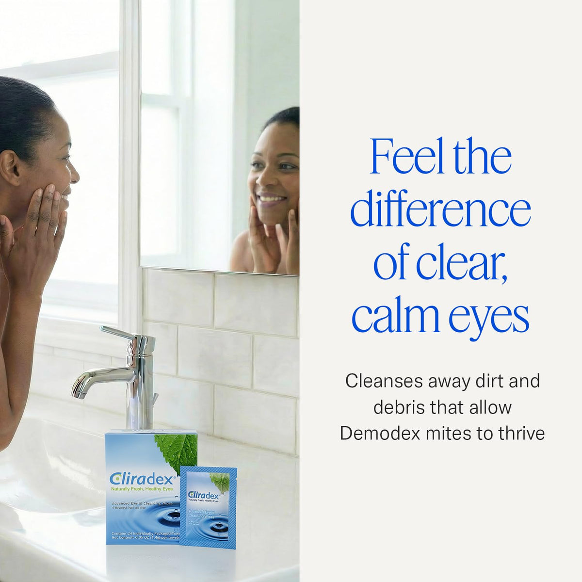 Cliradex Towelettes with Tea Tree Oil Extract, 24 Count Cliradex