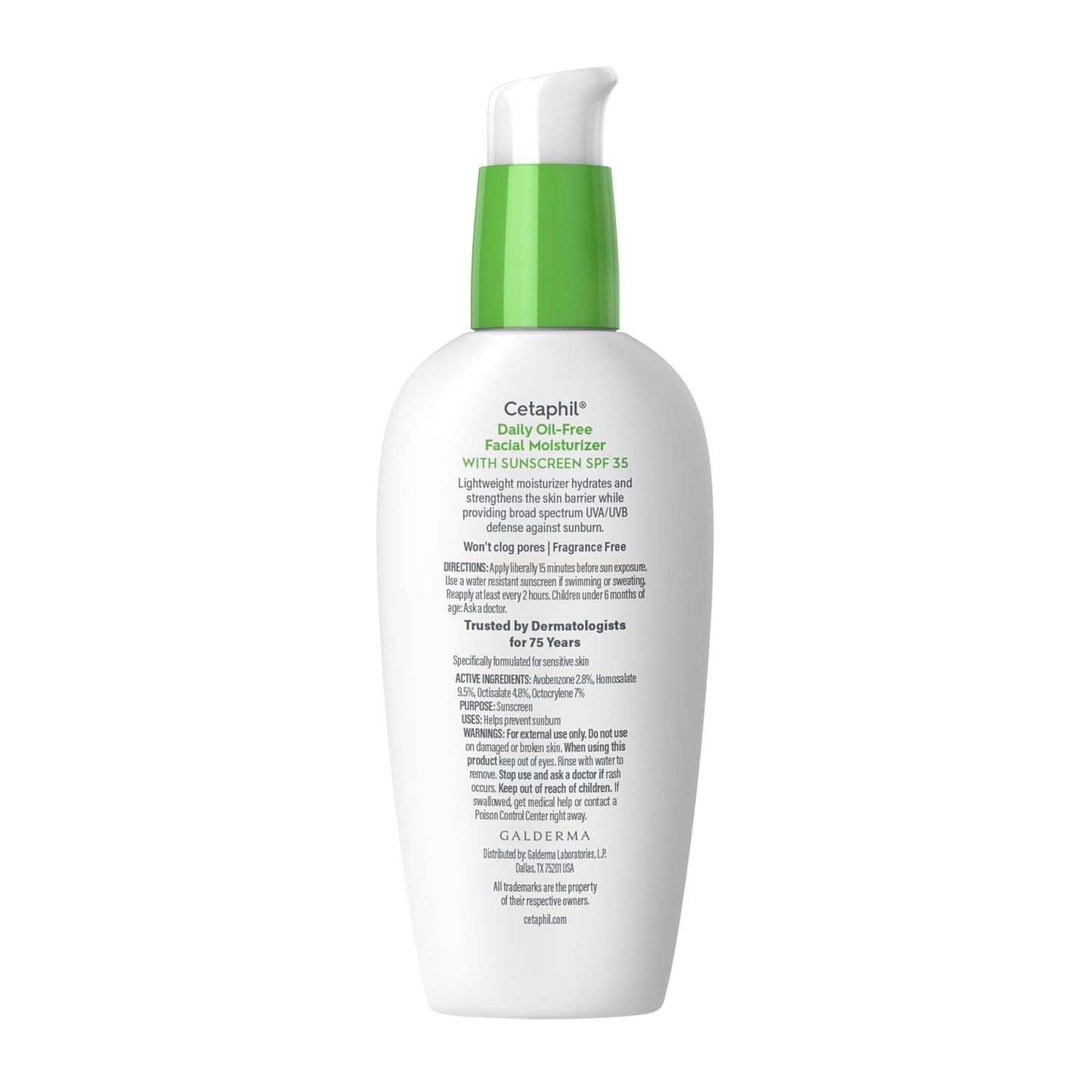 Cetaphil Oil-Free Face Moisturizer, SPF 35, Dry & Oily Combo Skin, 4oz | SPF 35 Daily Moisturizer, Fragrance-Free, Non-Comedogenic, Dry To Oily Combination Skin, Dermatologist Recommended Skincare Gsupps Australia