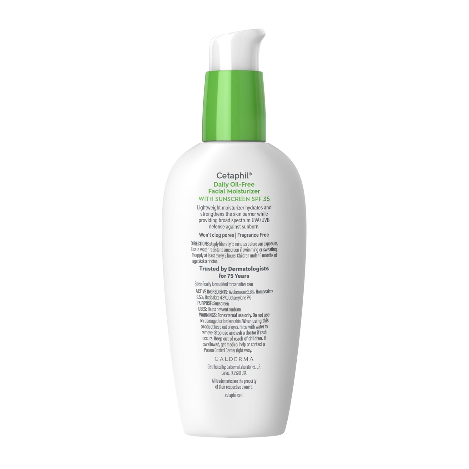 Cetaphil Oil-Free Face Moisturizer, SPF 35, Dry & Oily Combo Skin, 4oz | SPF 35 Daily Moisturizer, Fragrance-Free, Non-Comedogenic, Dry To Oily Combination Skin, Dermatologist Recommended Skincare Gsupps Australia