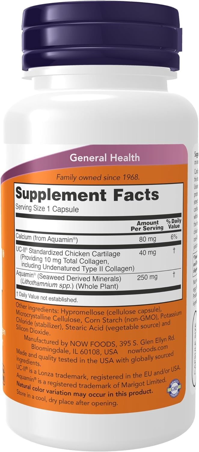 Now Supplements, UC-II Type II Collagen with Undenatured Type II Collagen, 120 Veg Capsules Tudor buy australia supplements