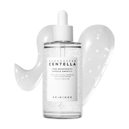 SKIN1004 Tone Balancing Capsule Ampoule, Niacinamide & Centella Serum for Face, Korean Hydrating Facial Serum for Unevne Skin Tone SKIN1004