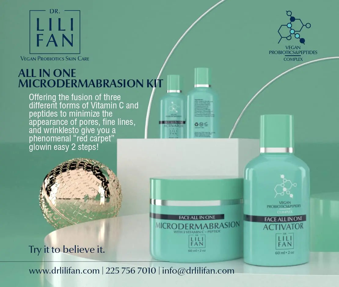 Dr Lili Fan Probiotic All-In-One Microdermabrasion Kit with Vitamin C and Peptides. Your At-Home Spa Treatment. Get Radiant, Healthy-Looking Skin. 2 fl oz Dr Lili Fan buy australia supplements