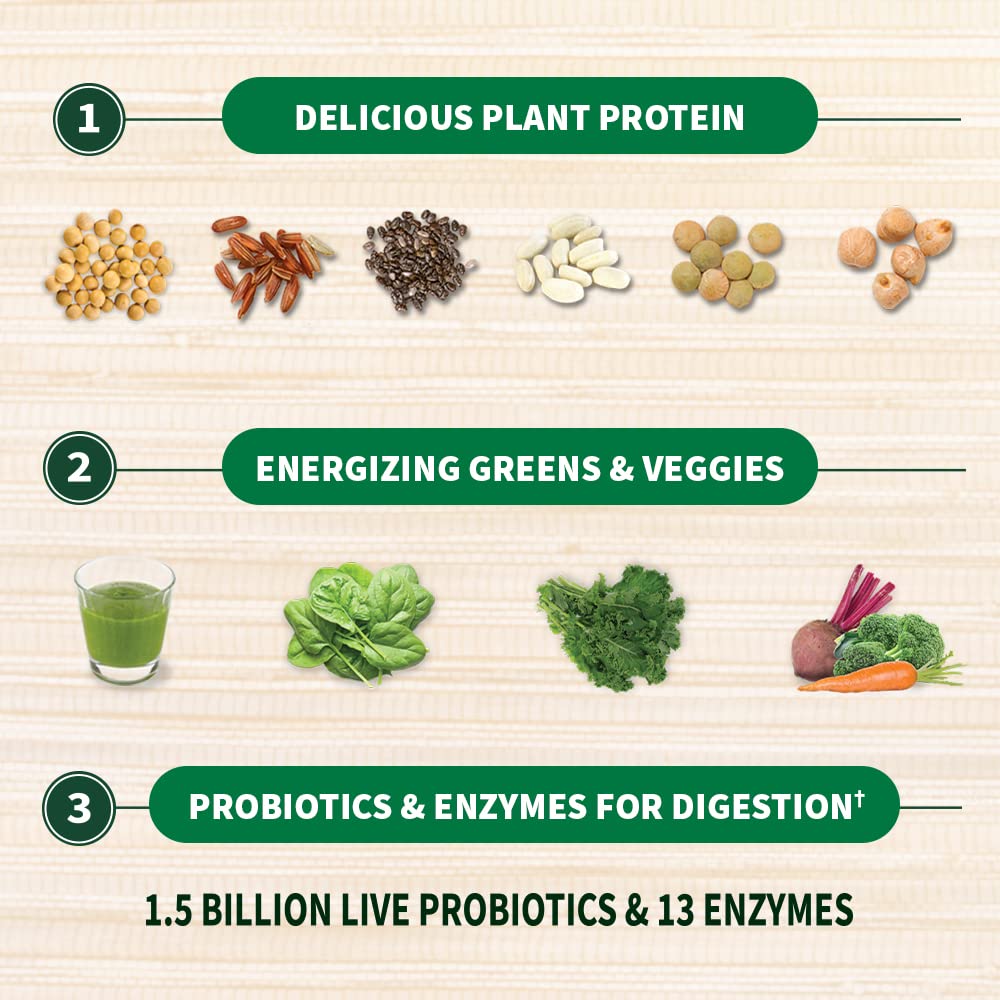 Garden of Life Raw Organic Protein & Greens Vanilla - Vegan Protein Powder Garden of Life buy australia supplements