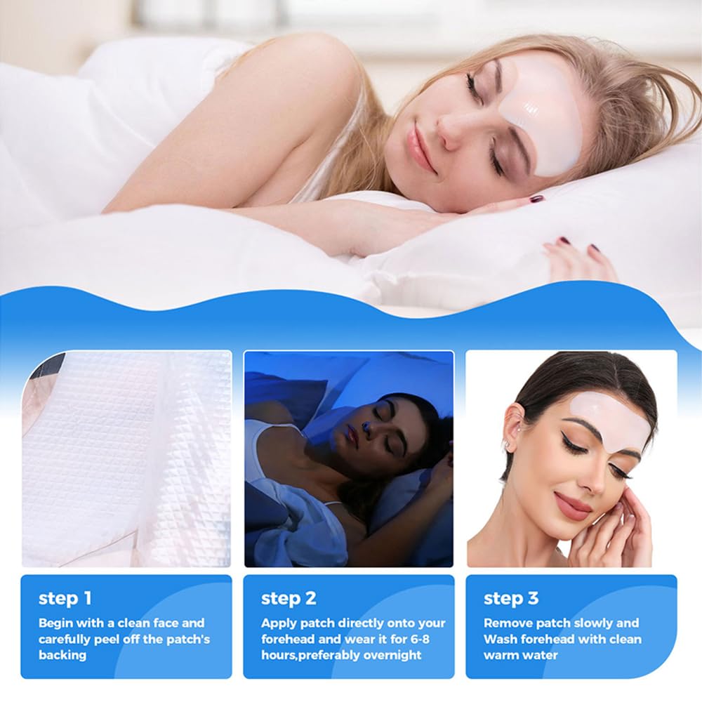 Okela Forehead Wrinkle Patches Overnight 20 pcs with Collagen, Anti Wrinkle Patches, Forehead Wrinkles Beauty Treatment Okela