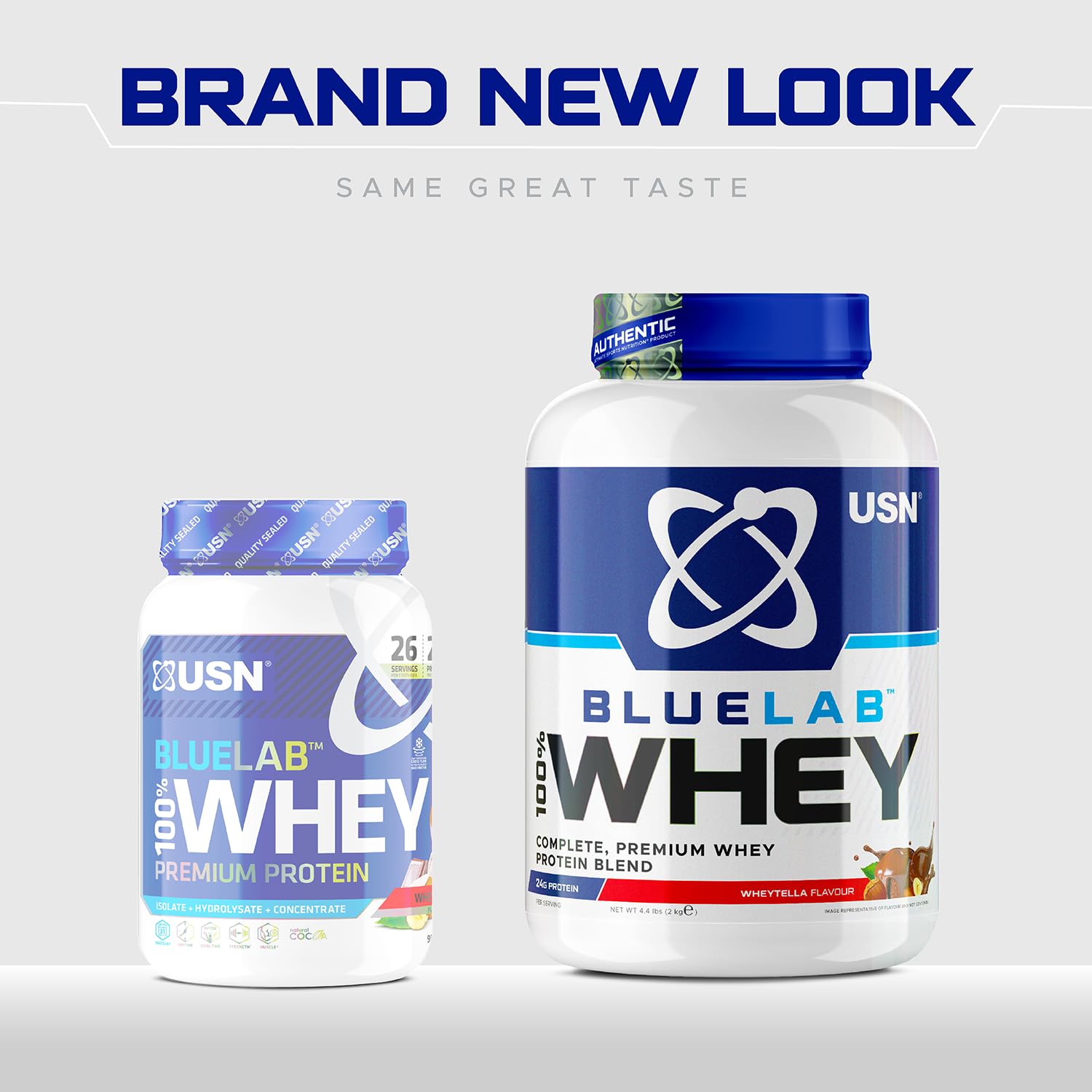 USN Blue Lab Whey Protein Powder: Wheytella - Whey Protein 908g - Post-Workout USN buy australia supplements