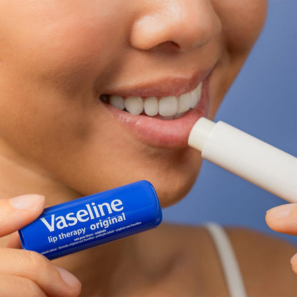 Vaseline Petroleum Jelly Travel-Friendly Jar 2-Pack + Lip Therapy Stick Vaseline