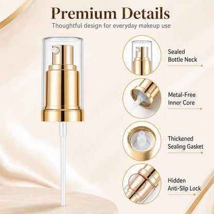 Chris.W 2Pack Foundation Pump Fit for Estee Lauder Double Wear Foundation Chris.W