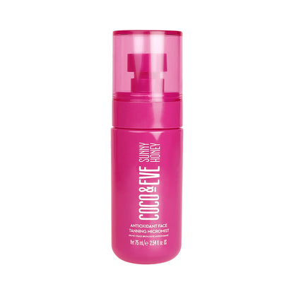 Coco & Eve Face Tanning Micromist – Sunless Facial Self Tanner Ultra Fine Mist for Face, Coco & Eve