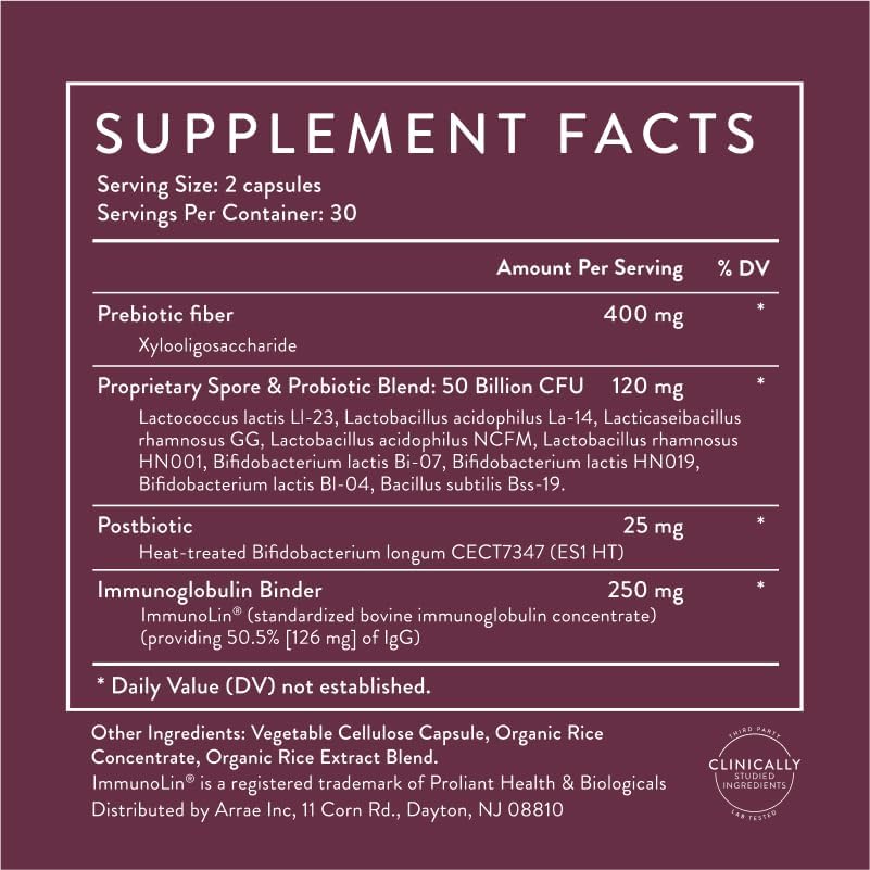 Arrae Bloat + Tribiotic Bundle, Bloating Relief Digestive Enzymes, Gas & Indigestion Relief, Probiotics for Women, Support for Vaginal pH Balance, Immune, and Feminine Health, 60 Capsules Each