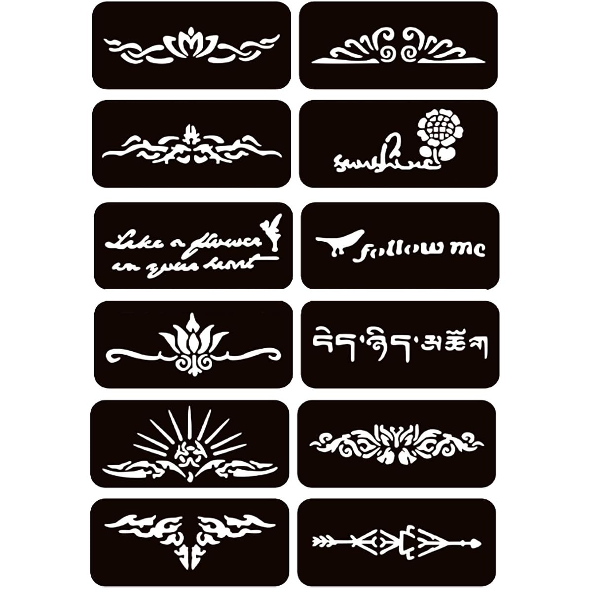 Moricher Henna tattoo kit Temporary Tattoo Kits Moricher