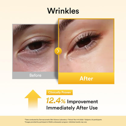 Abib Vegan Collagen Eye Patches for Wrinkles & Fine Line with Jericho Rose Jelly & Peptides, 60 Count, Korean Skin Care abib