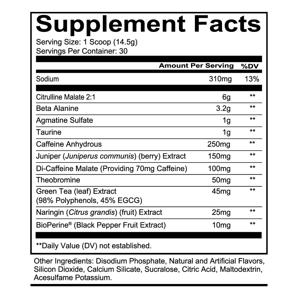 REDCON1 Total War Pre Workout - Beta Alanine + Citrulline Malate Keto Friendly Preworkout for Men & Women with 320mg of Caffeine - Fast Acting -Blue Lemonade (30 Servings) REDCON1 buy australia supplements
