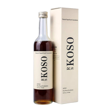 R's KOSO 3-Day Cleanse Japanese Enzyme Drink Rich in Postbiotics, Probiotics and Prebiotic, Made from 100+ Vegetables ＆ Fruits - Natural Support for Better Digestion & Gut Health + Detox - 16oz R's KOSO buy australia supplements