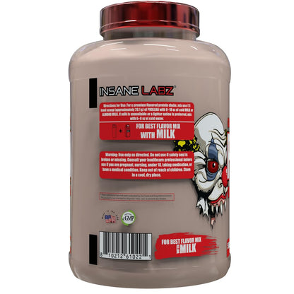 Insane Labz ProLean | Premium Hydrolyzed Collagen Protein & Whey Isolate Protein Powder | 26g Protein | Low Fat, Zero Sugar | 50 Servings Chocolate Ice Cream