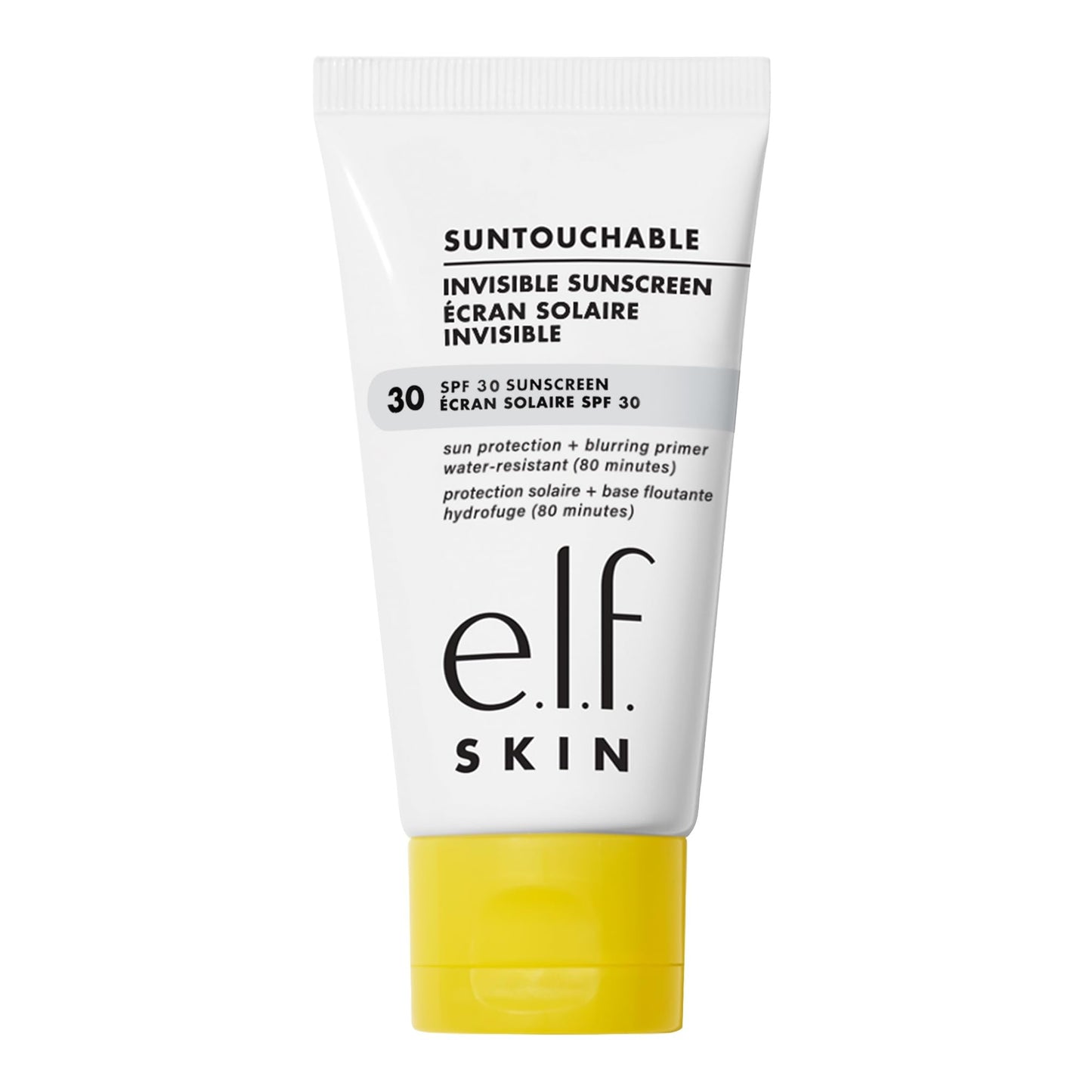 e.l.f. SKIN Suntouchable Invisible SPF 35, Lightweight, Gel-based Sunscreen For A Smooth Complexion, Doubles As A Makeup Primer e.l.f.