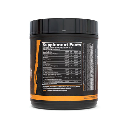 Wrecked Pre Workout Powder, Advanced Formula, Boosts Energy, Focus, Pumps & Performance, 10g L-Citrulline, 6.4g Beta Alanine, 5g Tyrosine, 1g Alpha GPC, 375mg Fast-Acting Caffeine & More (40 Servings)