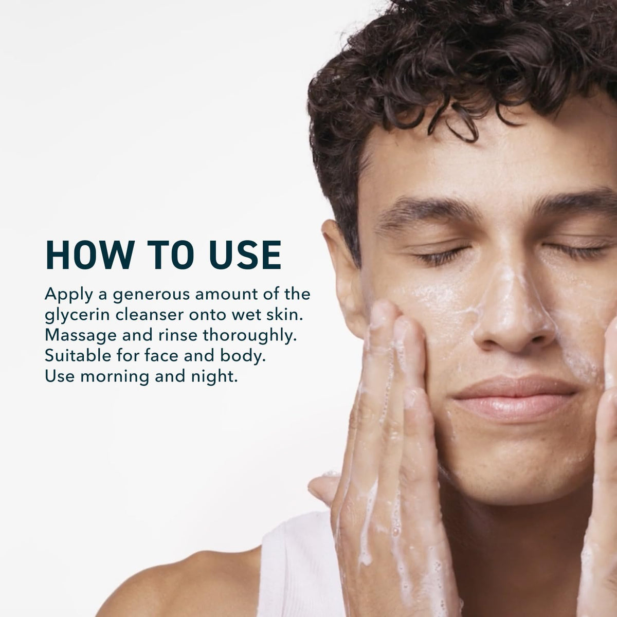 Prequel Skin Gleanser Face Wash, Moisturizing Glycerin Cleanser, Dry Skin Prequel