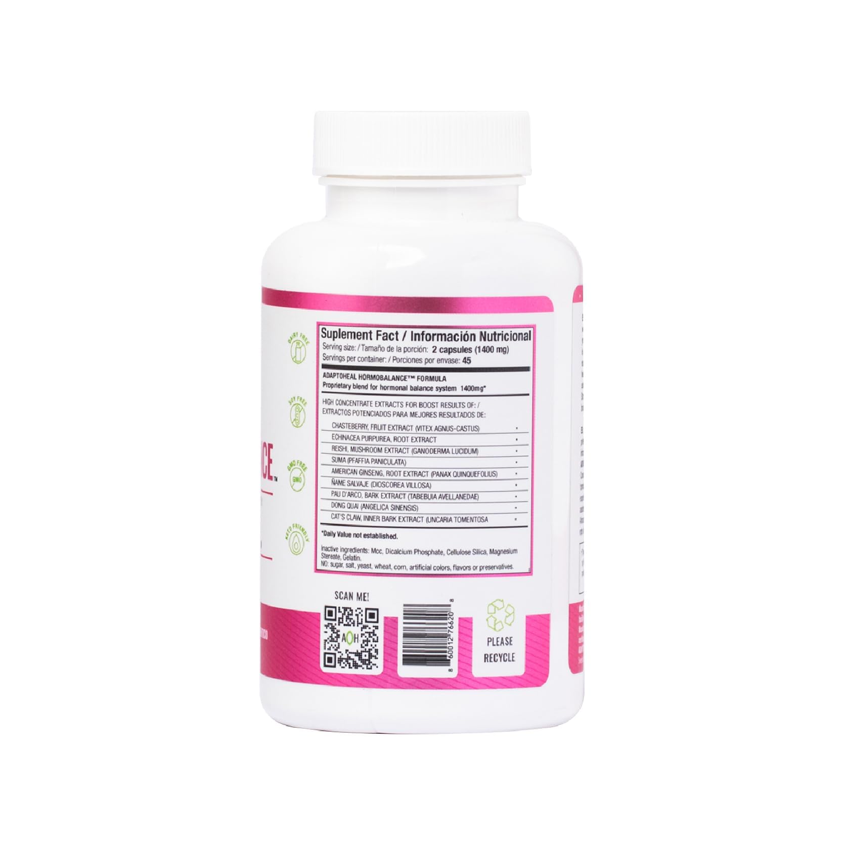 Hormone Balance for Women – Menopause & PMS Support Supplement – Adaptogens for Female Balance & Wellness – 90 Vegan Capsules ADAPTOHEAL buy australia supplements