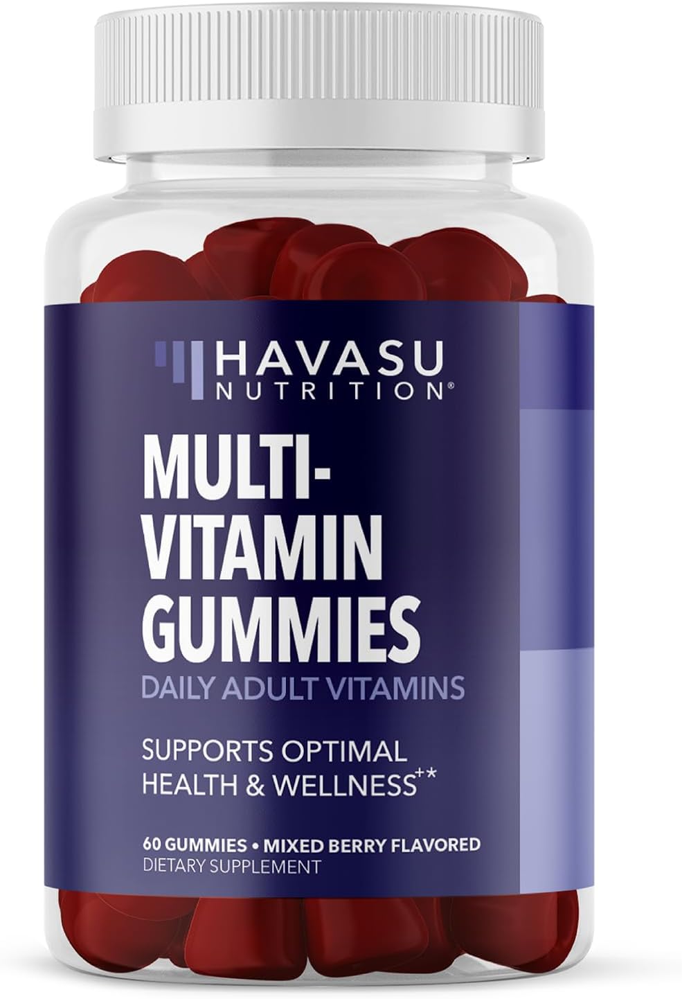 Multivitamin Gummies for Adults, Mixed Berry, 60 Count, 30 Day Supply | Multivitamin Gummies for Men and Women with Vitamins and Minerals Zinc, Vitamin C, Vitamin D, Daily Defense, 30 Servings Gsupps Australia