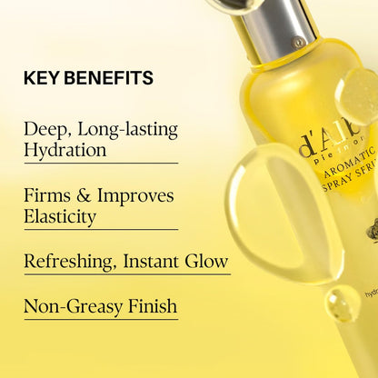 d'alba Piedmont Italian White Truffle First Aromatic Spray Serum, Fragrant VEGAN Glowy Antioxidant Face Mist d'alba Piedmont