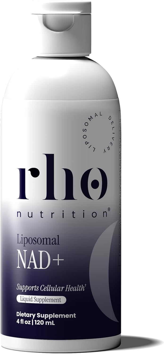 Rho Nutrition Liposomal NAD+ Liquid Supplement | High Absorption Formula, Active NAD+, Cellular Health, Healthy Aging & Energy Metabolism, 30 Servings Gsupps Australia