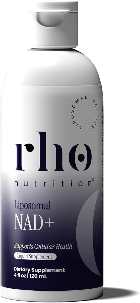 Rho Nutrition Liposomal NAD+ Liquid Supplement | High Absorption Formula, Active NAD+, Cellular Health, Healthy Aging & Energy Metabolism, 30 Servings Gsupps Australia